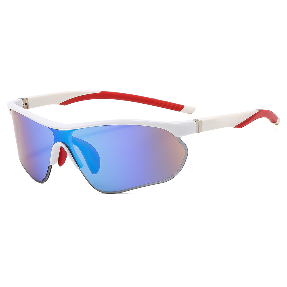 White frame green mercury