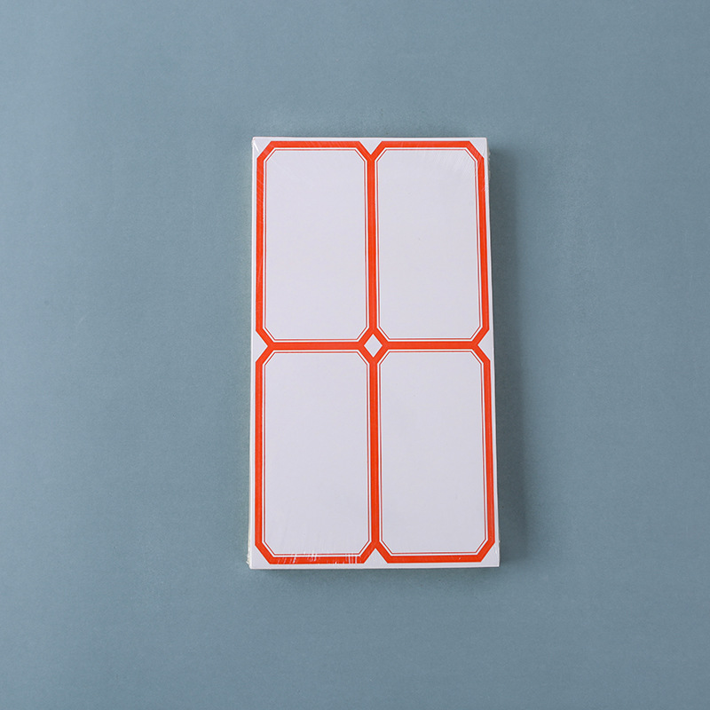 레드 80매 320 스티커 10.4*5.8cm