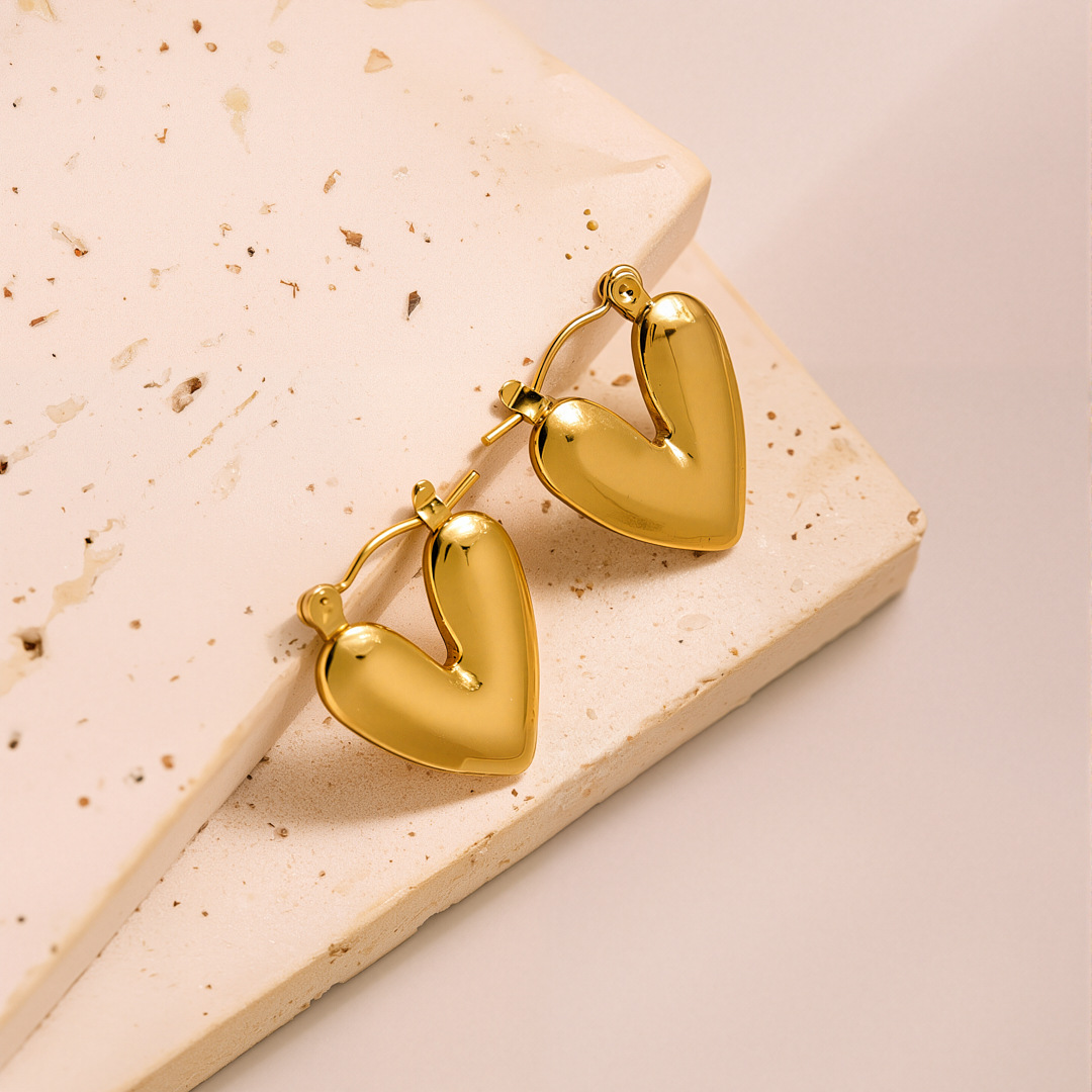 Eh076 earrings gold