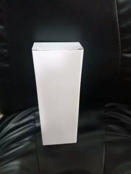 Two white boxes