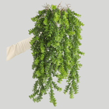 婚礼吊顶布置仿真波斯蕨叶蕨草壁挂 室内仿真植物墙藤条假草藤蔓