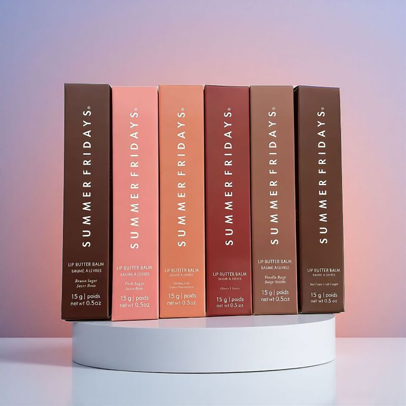 Spot Summer Fridays Lipstick Lip Moisturizing Lip Oil Tinted Lip Balm Lip Butterbalm