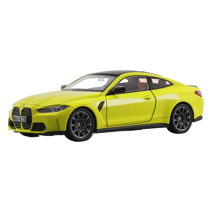 Autorización genuina 1:24 BMW M4 aleación modelo de coche moda decoración novio regalo TikTok Venta caliente