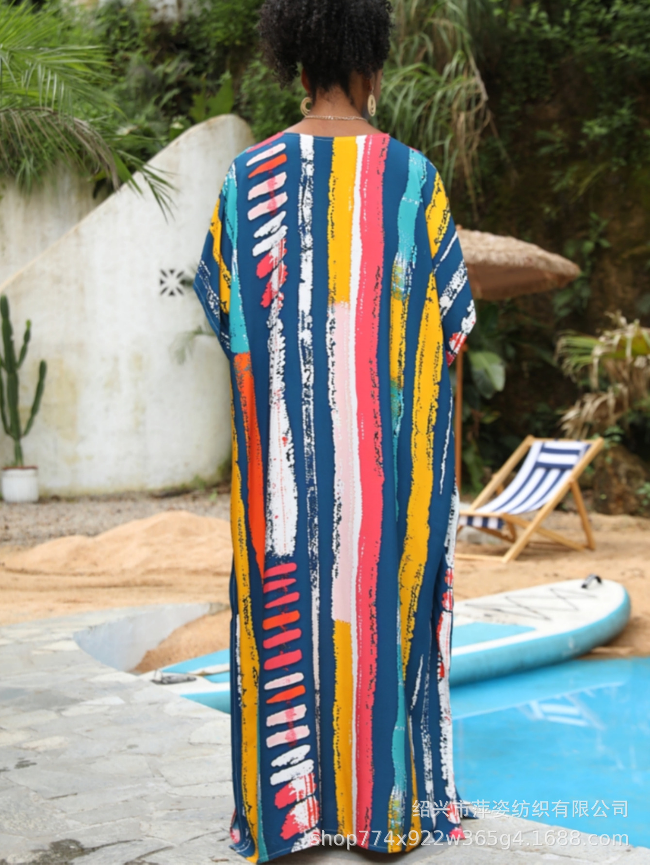 2025 transfronterizo amazonas playa camisa de algodón hombre impresión suelta vestido de vacaciones bikini camisa protector solar A002