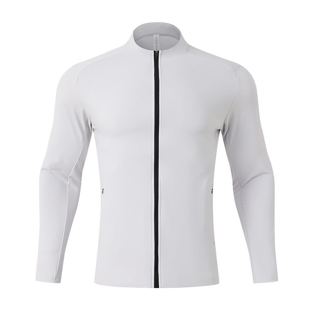 Nueva chaqueta deportiva de baloncesto para hombres y mujeres con logotipo impresa con cremallera ropa de trabajo 2025 otoño y invierno para correr trabajo de acondicionamiento físico