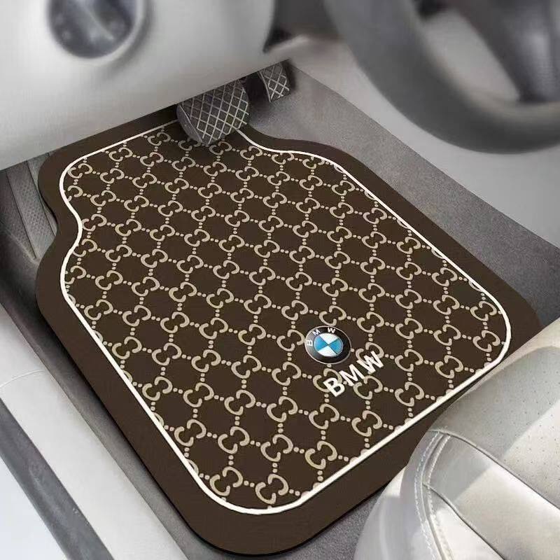 Simple Style Universal Car Floor Mat, Single-Piece Diatomaceous Earth Foot Mat, Easy to Clean, Wear-Resistant, Water-Absorbent, Non-Slip Mat
