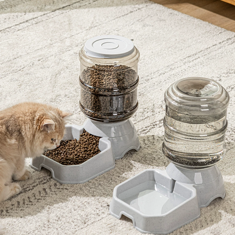 Пластиковый кормушка для домашних животных Автоматический кормушка для собак кошачий водяной дозатор для кошек и собак миска для домашних животных 3.8L