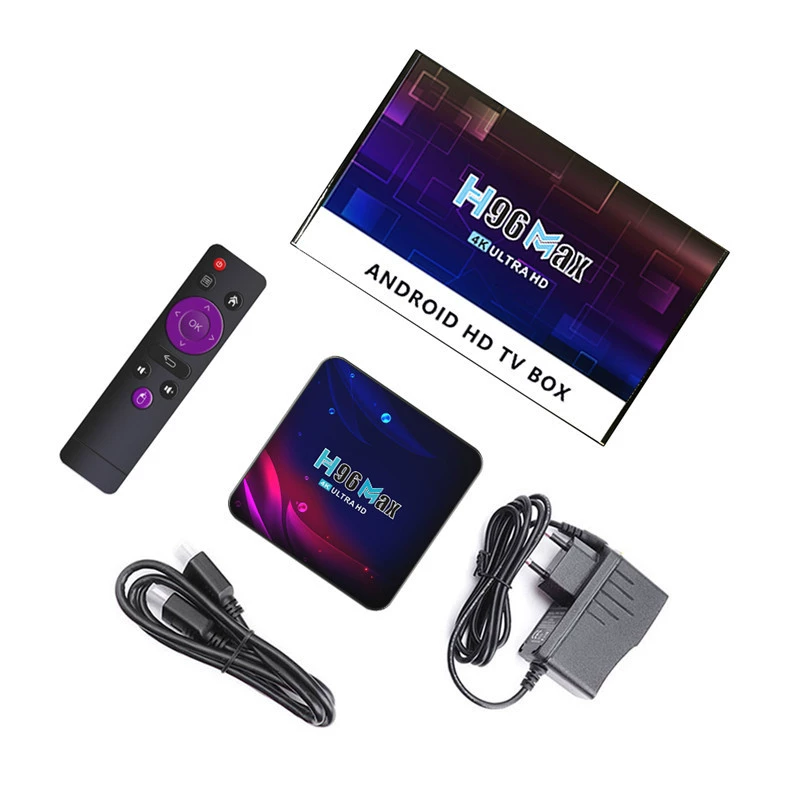 Сет-топ Бокс H96MAX V11 Android 11.0, RK3318, 4ГБ ОЗУ/32ГБ ПЗУ, 5G Wi‑Fi, 4K HDR