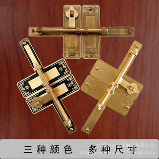 黄铜加厚大门插销中式仿古门锁老式木门古建复古典庭院门门栓插销-阿里巴巴