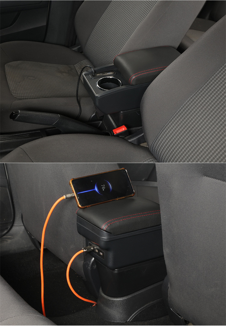 Suitable for Nissan Nv200 Armrest Box Snow Nv200 Central Armrest Box Special Modification Accessories