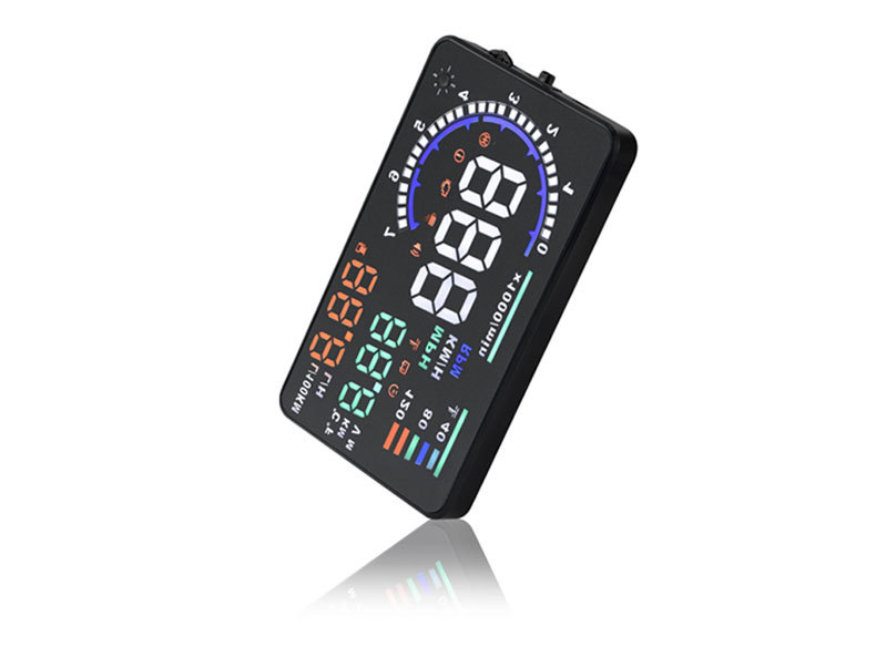 Weiying Intelligent Hud Head-Up Display A8 Car Obd Projector High-Definition Speedometer Multi-Function Universal