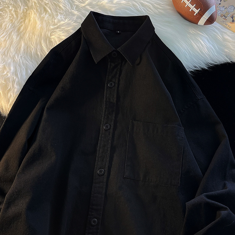 2026年春秋向け、越境貿易用白シャツ、長袖、若者向けメンズスーツインナー、ベースレイヤーシャツ、カジュアルシャツコーディネート