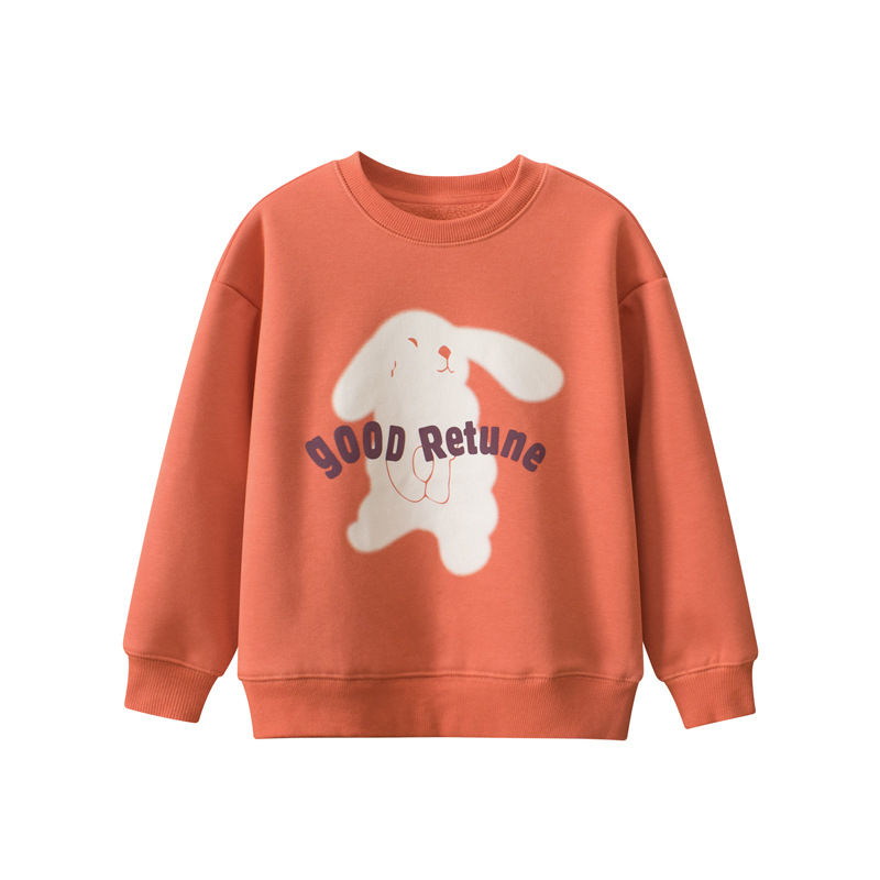 Grrr suministro de ropa para niños transfronterizos 2023 Otoño e Invierno suéter forrado de lana para Niños y Niñas Ropa entrega de una sola pieza
