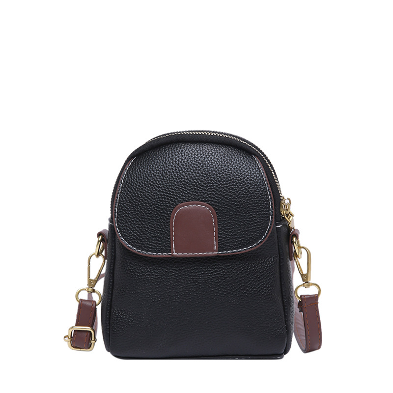 2024 invierno nuevo estilo de moda extranjero bolso de hombro bolso de moda para mujeres bolso de teléfono móvil bolso de mochila europea y americana bolso pequeño