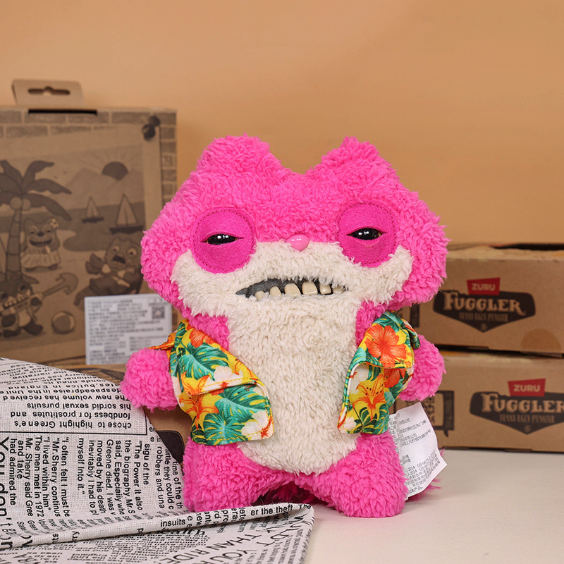 Fuggler 公式本物のかわいいモンスター休暇シリーズぬいぐるみ醜くて面白いトレンディなおもちゃ|undefined