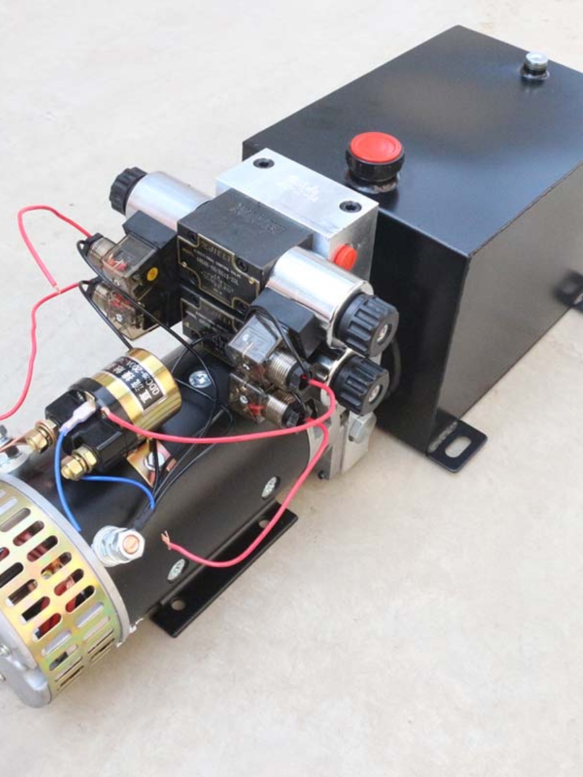 动力单元12V/24V堆高车叉车双作用液压站电动油缸液压油泵电机包