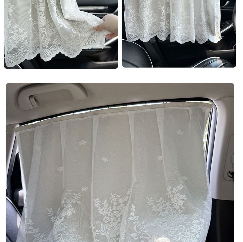 Car Window Strong Shading Track Card Embedded Slide Rail Car Sun Protection Sunshade Baby Baby Heat Insulation Car Anti-Uv