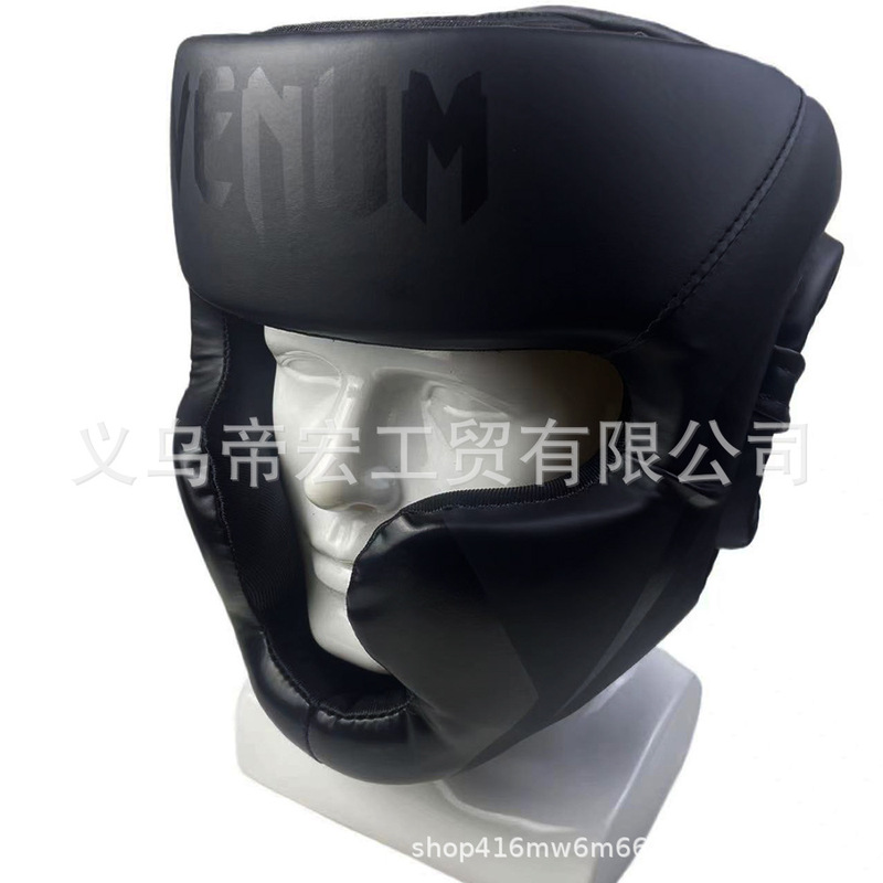 ボクシングヘルメット成人児童男女散打格闘頭泰拳格闘テコンドー帽子head gears|undefined