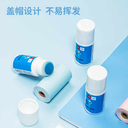 Deli 71930/71931 Thermal Paper Correction Fluid Express Coding Pen to Protect Privacy Erase Traceless Correction Fluid