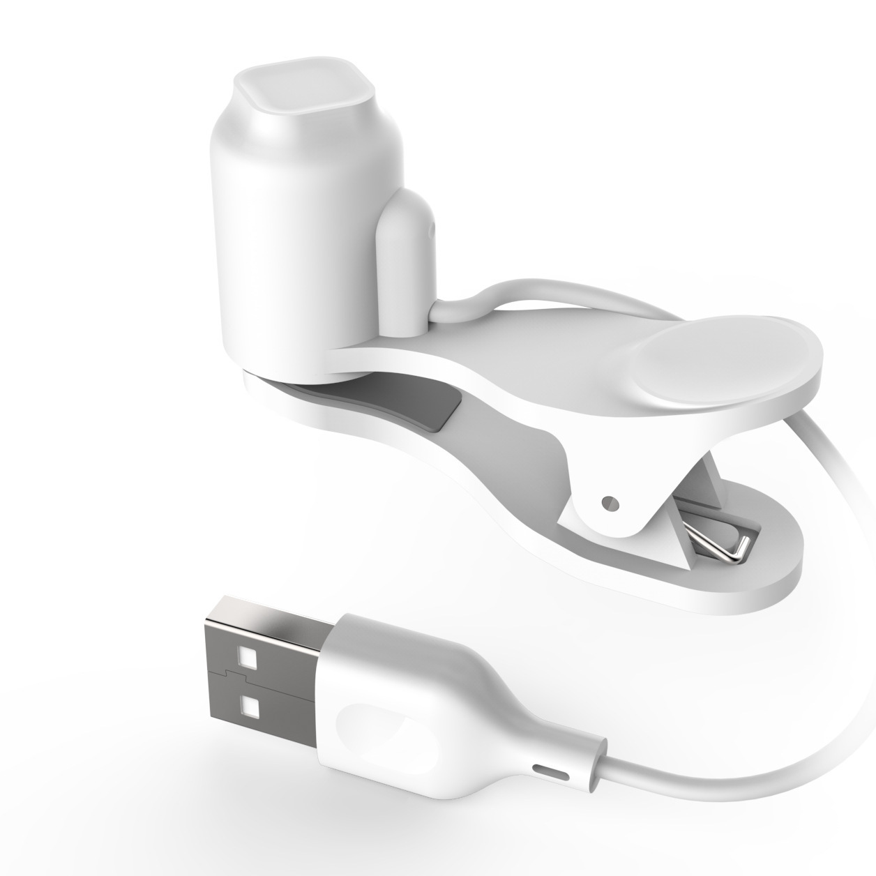 Tiktok haga clic para aumentar el dispositivo de alabanza de transmisión en vivo de color rosa plataforma punto de anclaje corazón rojo pantalla de escritorio perezoso dispositivo de clic automático