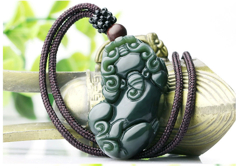 Organic pendant jade, Birthday gift