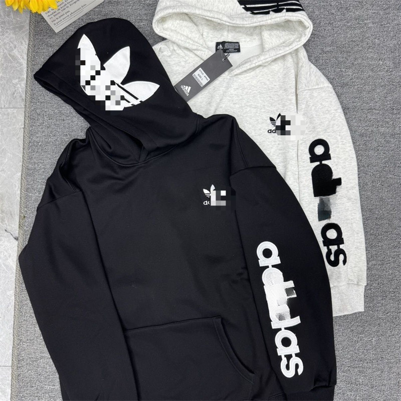 American retro clover embroidered hooded sweatshirt, unisex, popular online, trendy, versatile, light luxury top jacket American retro clover embroidered hooded sweatshirt, unisex, popular online, trendy, versatile, light luxury top jacket