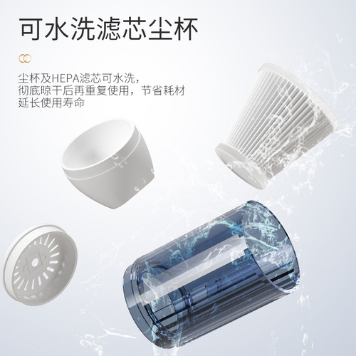 New handheld wireless charging car vacuum cleaner small desktop vacuum cleaner portable mini household vacuum cleaner