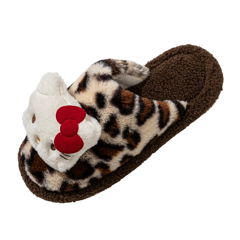Тапочки из флиса Cute kt cat, удобные для беременных, размеры 36–41