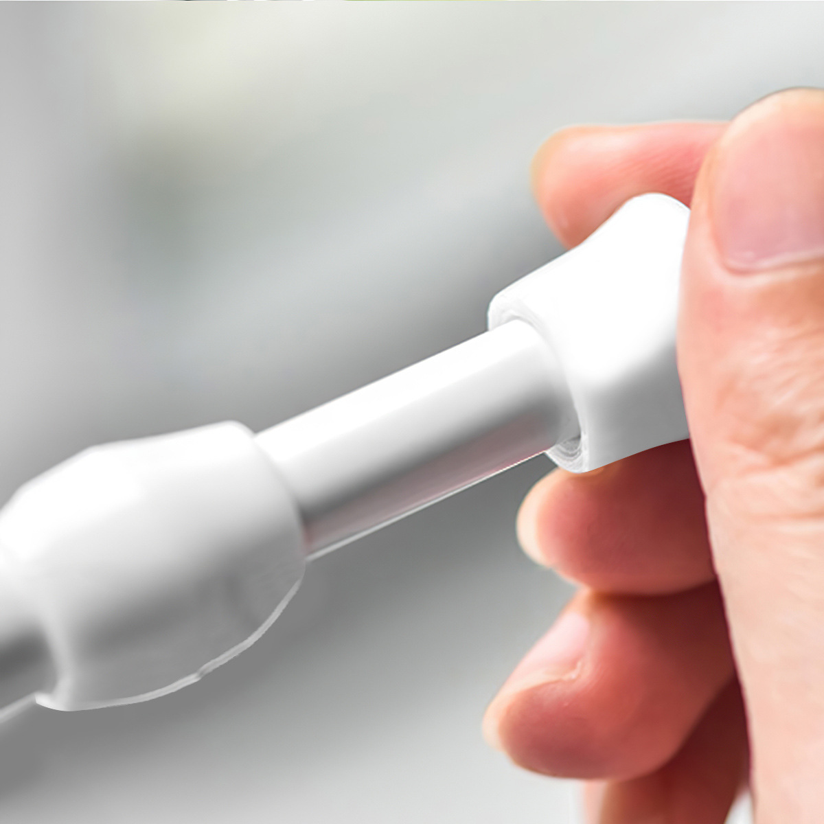 Varilla telescópica de cortina transfronteriza, varilla romana, varilla de partición de cocina sin perforación, varilla de cortina de baño telescópica de armario, venta caliente de SHEIN