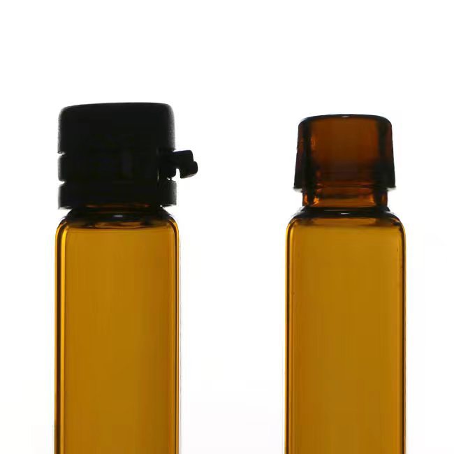 厂家批量直销 医药保健用瓶 10ML C型锁口管制口服液瓶塑料撕拉盖