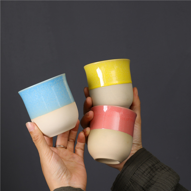 Vintage Espresso Simple Japanese-Style Rustic Top Quality Ceramic Tea Bowl, Master Cup, Supply Small Cup_voghion.com