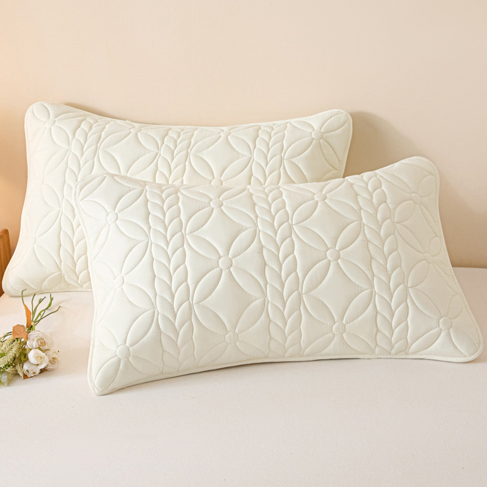 Funda de almohada anti-aceite para la cabeza 48X74 Funda de almohada anti-saliva y sucia Un par de funda de revestimiento de núcleo de almohada capa de aislamiento anti-sudor
