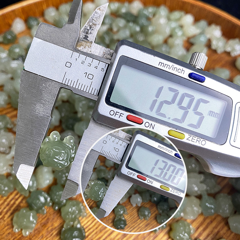 organic birthday charm jade
