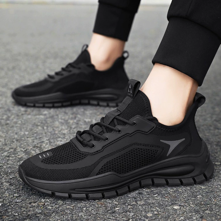 Men's breathable work sports shoes, comfortable footwear for leisure, for running, wholesale