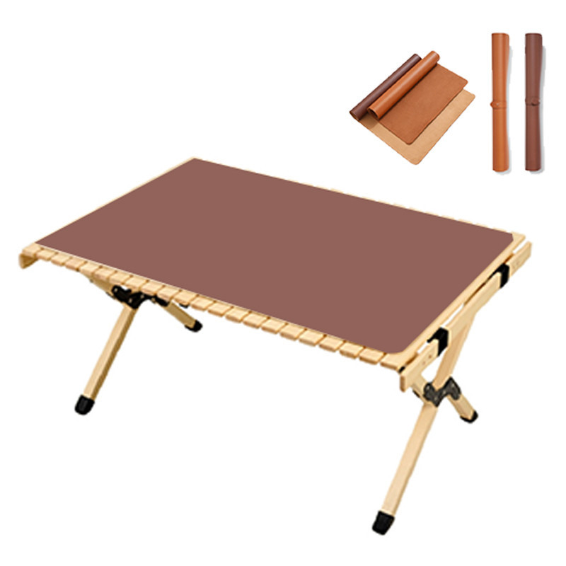 Travel folding table mat