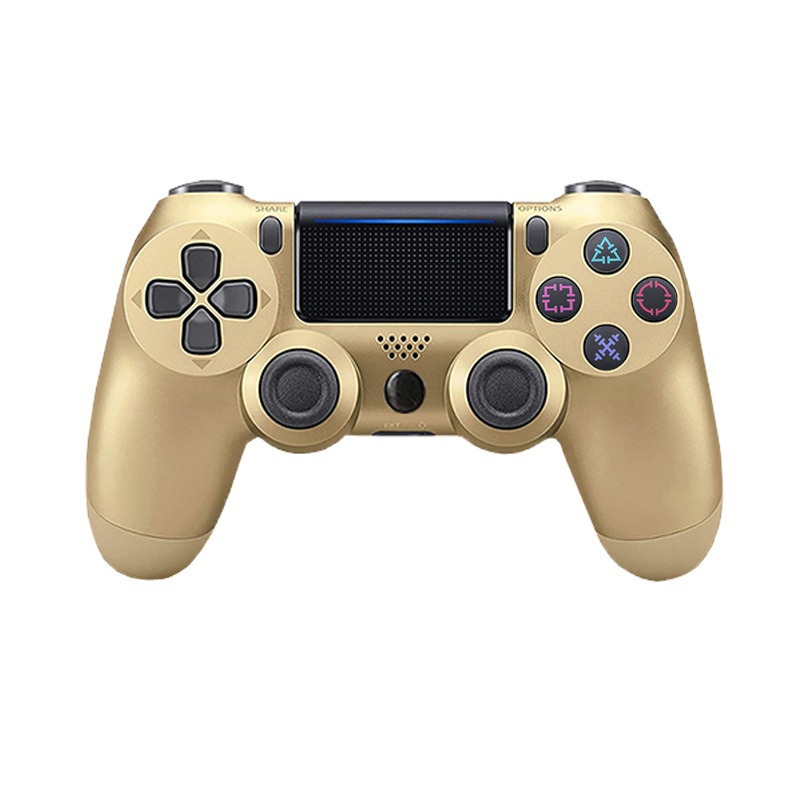 Controlador de Juego Inalámbrico Bluetooth PS4 de ABS Doble Vibración, Giroscopio de 6 Ejes para PC y Consolas
