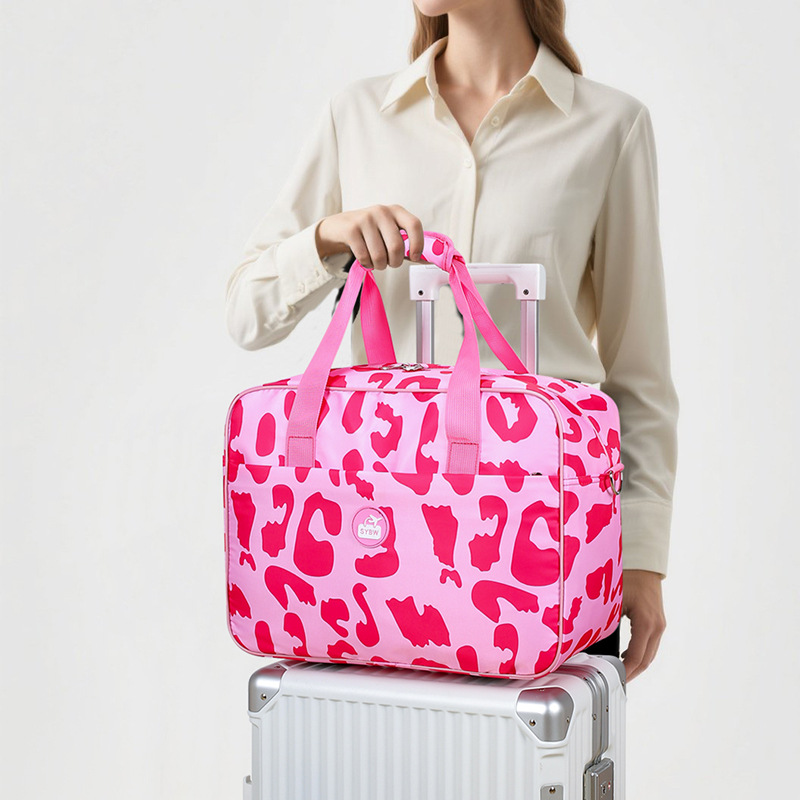 跨境超大容量旅行包可套拉杆箱上的包待产收纳袋手提行李单肩挎包