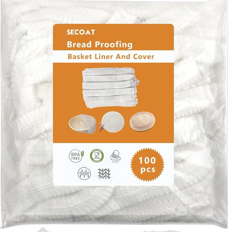 Cross-Border Disposable Non-Woven Fermentation Basket Cloth Cover Non-Stick Dough Bread Household Baking Tools Rattan Basket Cloth Cover