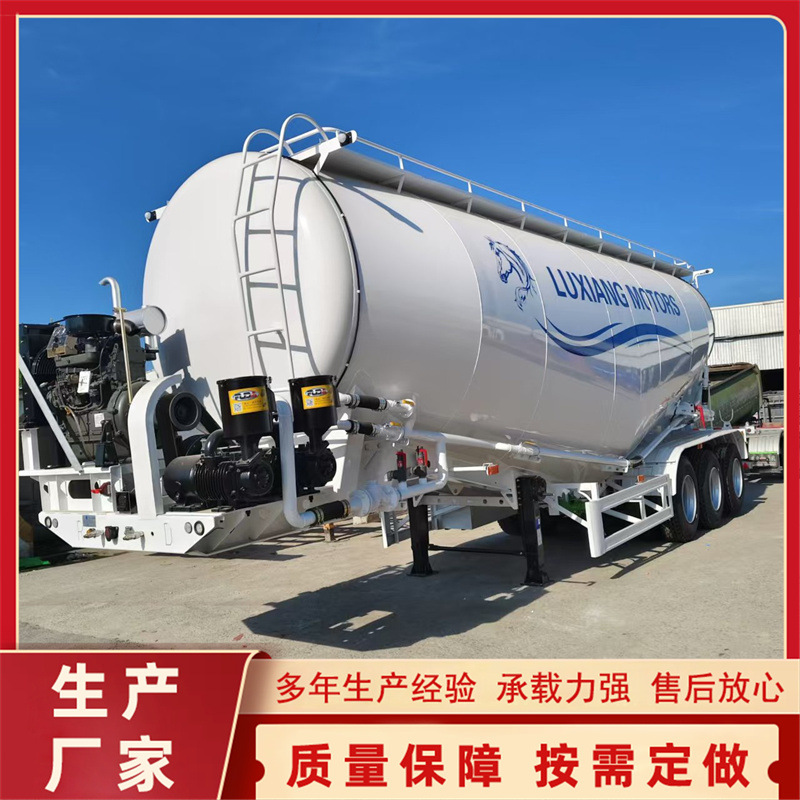 Export Sales of Bulk Cement Tankers, 50-Cubic Meter Powder Material Transporters, and Ash Powder Tankers