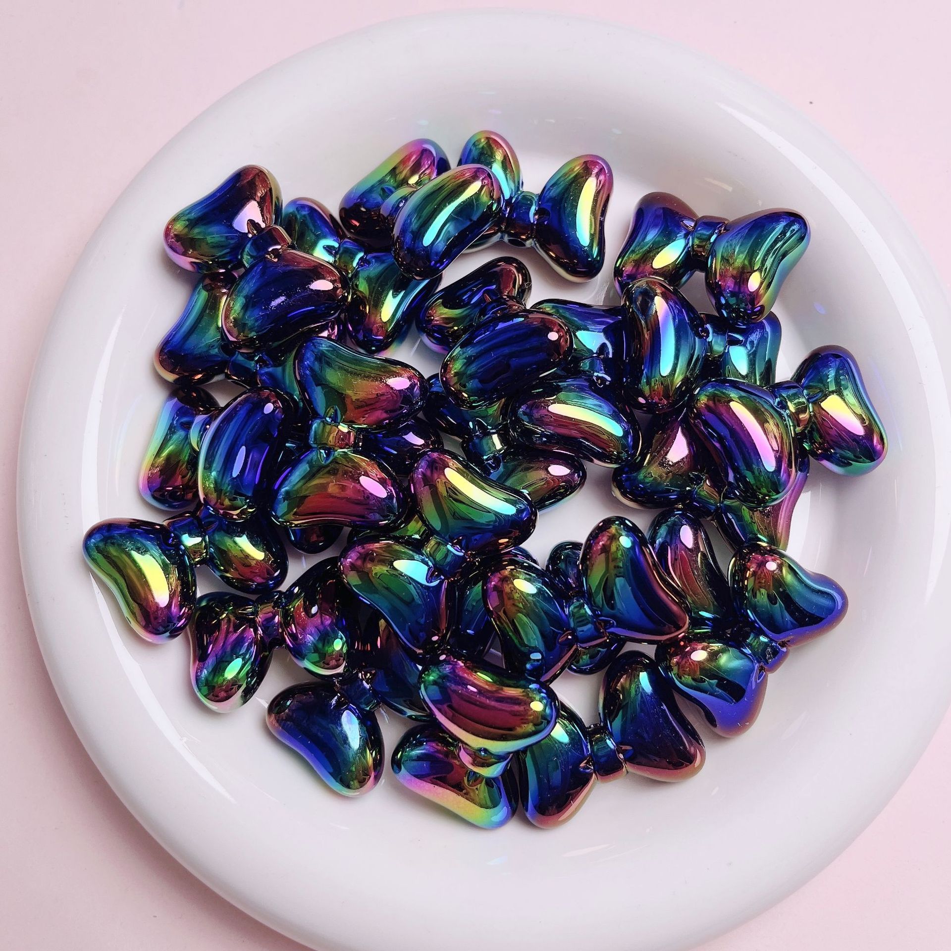 10 PCS/Package Arylic Bow Knot DIY Jewelry Accessories Beads display picture 9