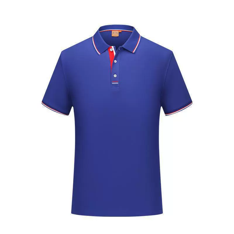 Летняя рубашка поло с коротким рукавом с принтом логотипа Рабочая одежда Футболка Развитие Деятельность Культура Рекламная рубашка