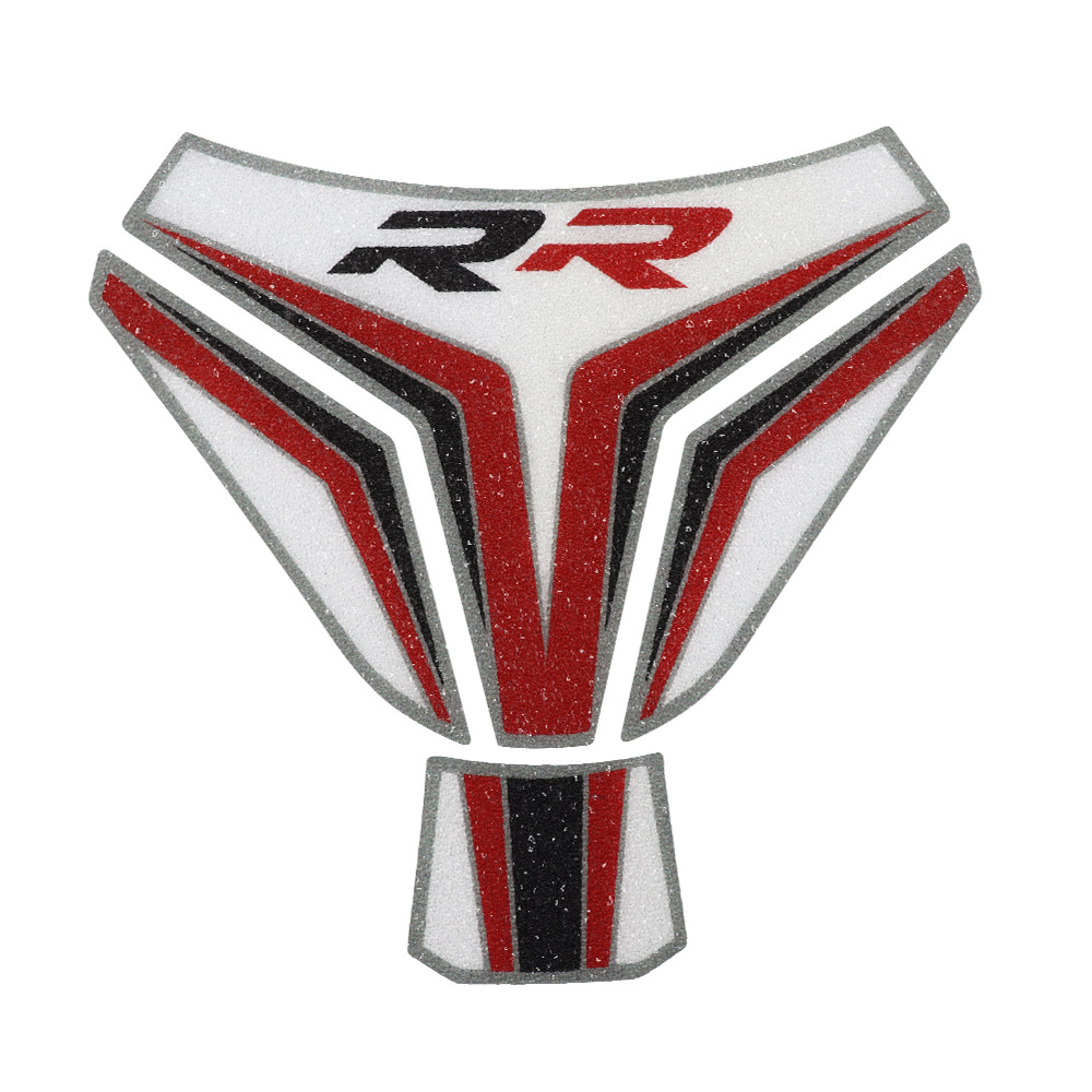 Adecuado para BMW S1000RR motocicleta modificado pegatina del tanque de combustible protección de espina de pescado pegatina esmerilada pegatina