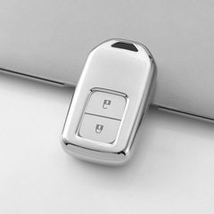 クロスボーダーのホット流砂銀のキーホルダーはホンダのベンツのbmwなどのファッションの新型の鍵カバーに適しています。