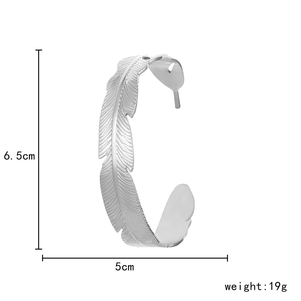 Einfacher Stil Geometrisch Auge Rostfreier Stahl Überzug Armreif 1 Stück display picture 72