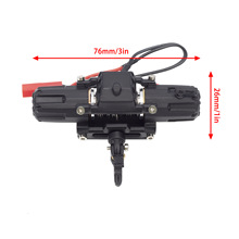 1/10仿真攀爬车金属电动绞盘 双动力绞盘 TRX4 90046 D90 控制器