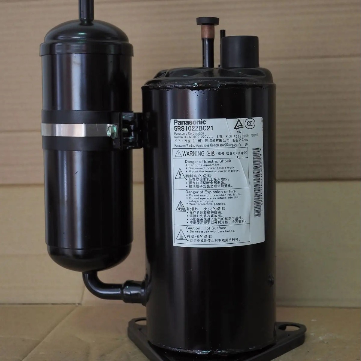 松下压缩机C-SBX180H38C（5HP/R22/380V）