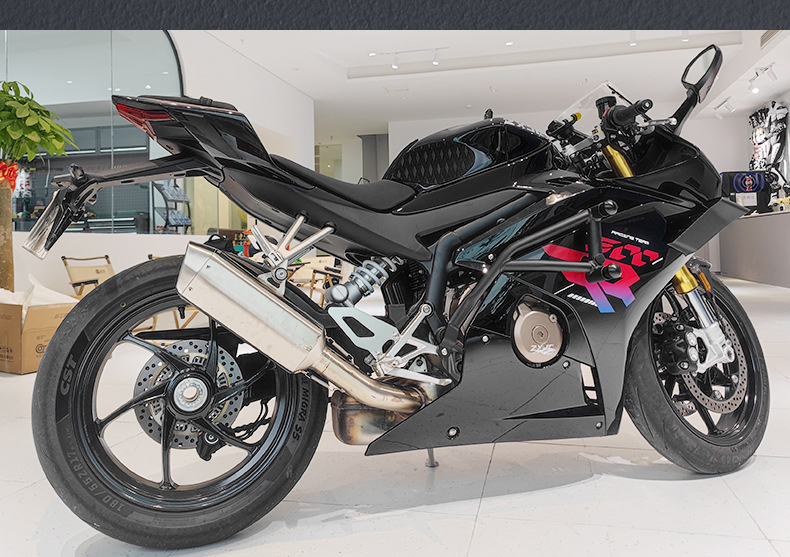 Suitable for Zhang Xue Motorcycle 500Rr Motorcycle Bumper Anti-Fall Anti-Collision Spring Competition Guard Bar Modification Parts