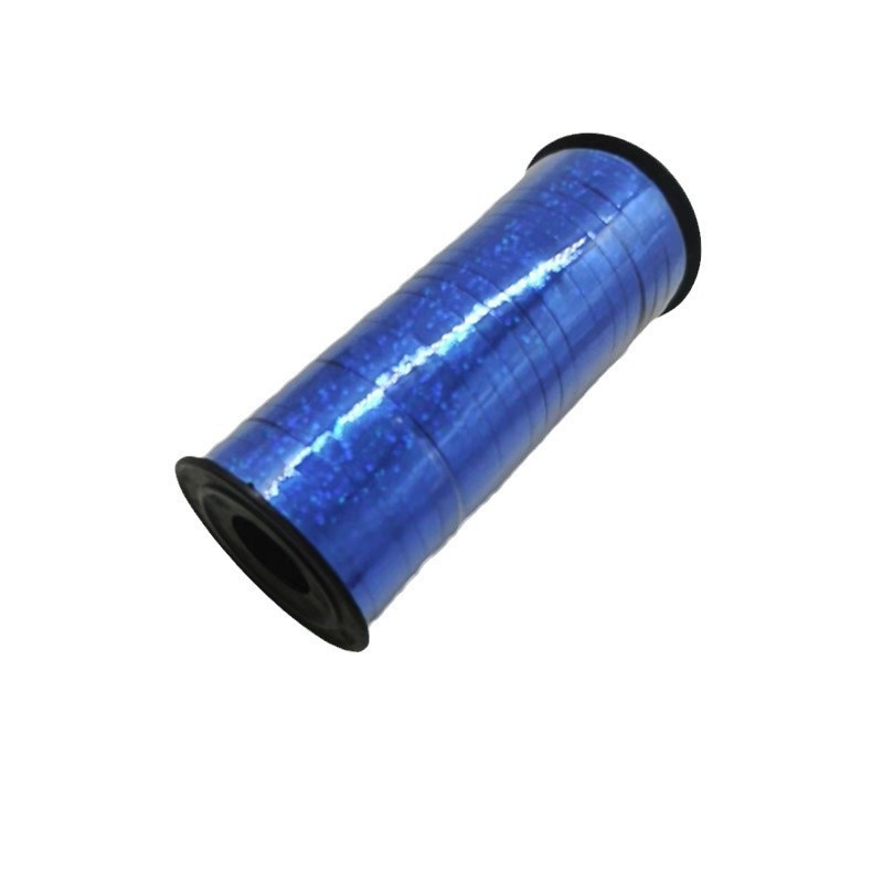 100 yardas de alto globo láser accesorios de globo láser brillante metal de fiestas cinta de regalo
