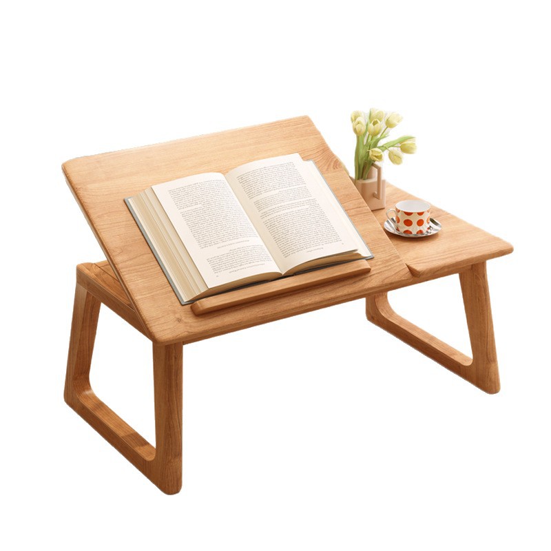 Personalizado kang balcón escritorio de madera maciza escritorio tatami pequeño dormitorio mesa de estudio mesa de computadora portátil