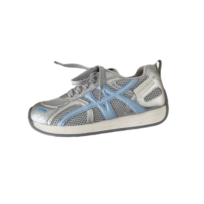 Zapatos deportivos de verano de malla transpirable 2026 nuevos zapatos de carrera de explosión con suela plana ligera y suave zapatos de caminar ultraligeros
